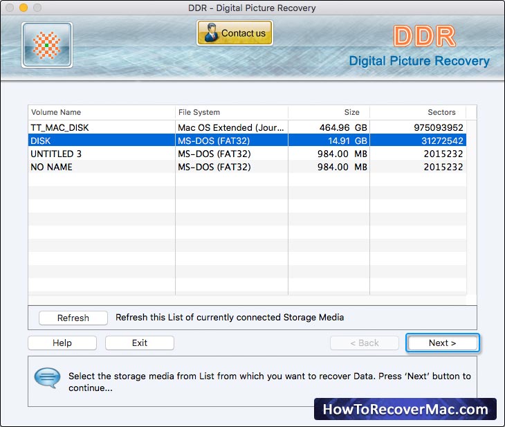 Select Disk Select Disk